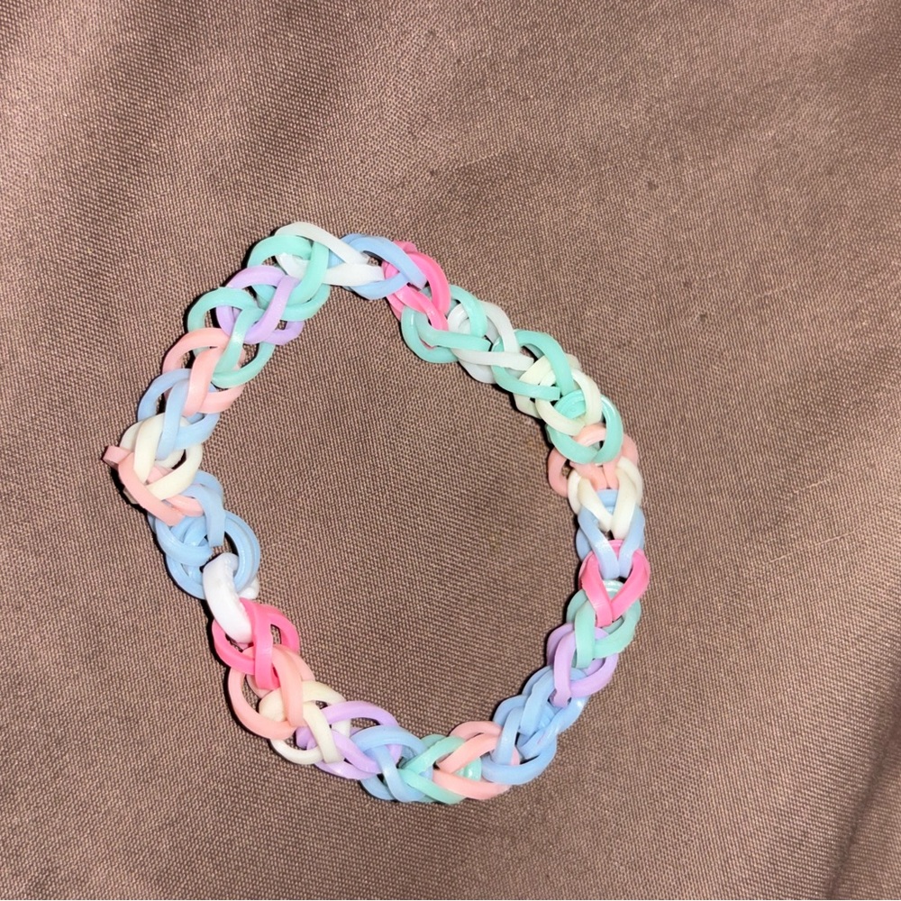 Rubber band bracelet